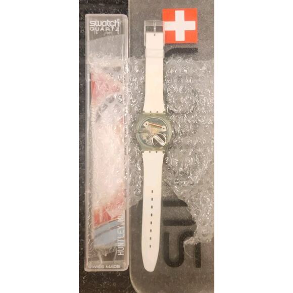 Swatch Artpack4 Watch Set with the TICKING BRAIN GK247 by Jo Whaley - Picture 15 of 16